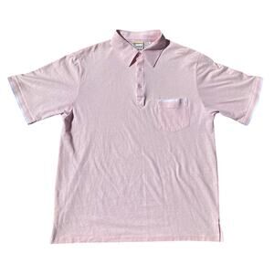 London fog pink striped